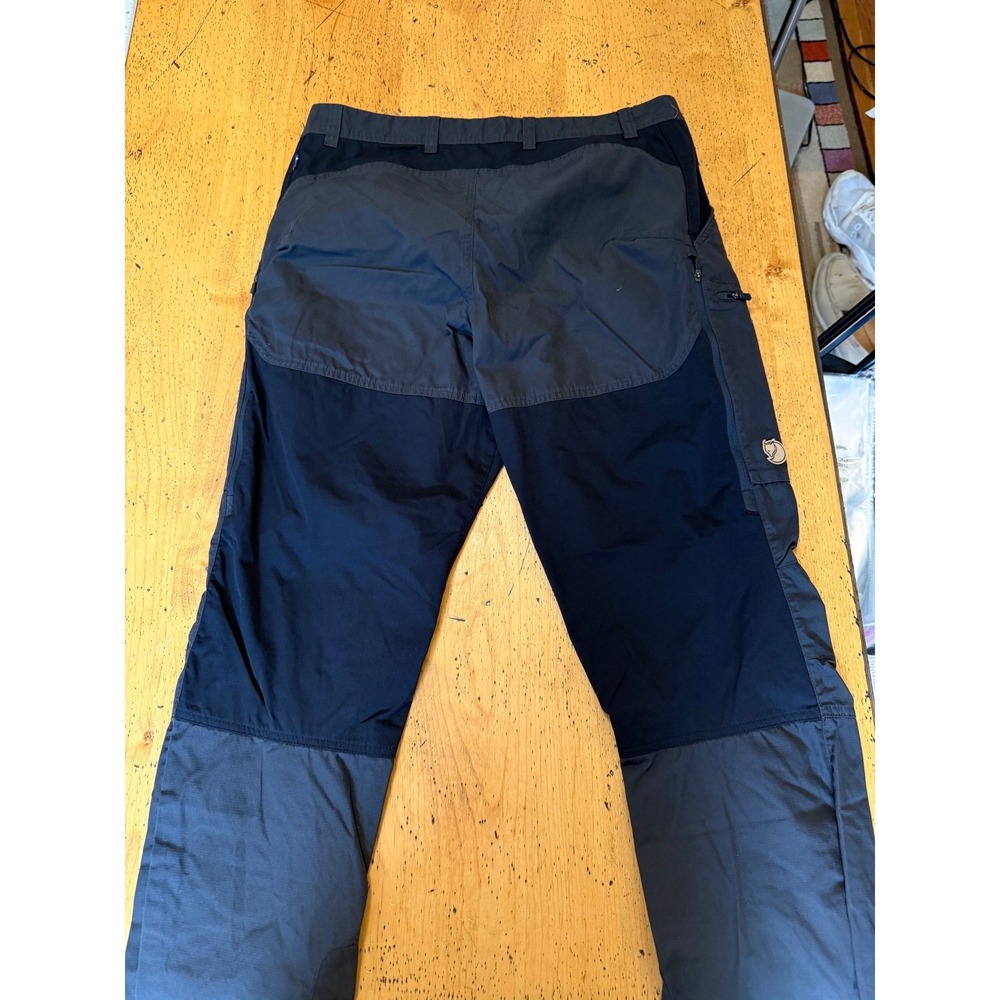 Fjallraven Abisko Lite Trekking Trs Size 33-34 Black G-1000 Hiking Pants 82890R - Picture 5 of 7